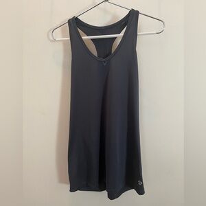 Men’s Charcoal Gray Workout Athletic Tank Top Size XL